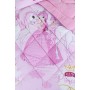 ETE HOMETEX TEK KİŞİLİK LÜX WELSOFT YORGAN SETİ PRENSES PEMBE 155X215CM 8696474231856